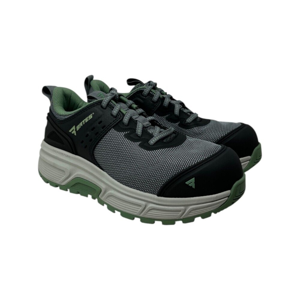Bates Work Sneakers Women's Size 6.5 Jumpstart Low Grey Jade Utility